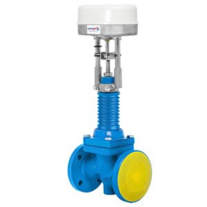 motorlu oransal kızgın yağ vanası