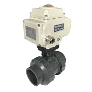 U-PVC Ball Valve With Electric Actuator