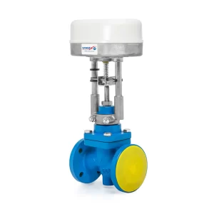 2 Yollu Motorlu On-Off Kontrol Vanası