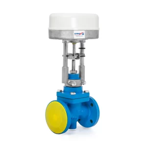 2 Yollu Motorlu On-Off Kontrol Vanası