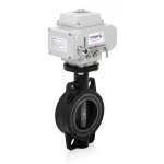 Elektrik Aktüatörlü U-PVC Kelebek Vana