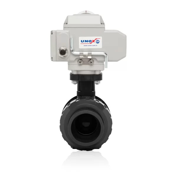 Elektrik Aktüatörlü U-PVC Küresel Vana