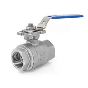 2 Parçalı Paslanmaz Küresel Vana