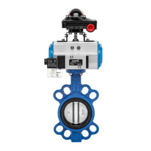 Pnömatik Aktüatör Yön Valfi Switch Box Kelebek Vana