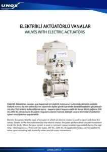 ELEKTRIK AKTUATORLU DISLI KURESEL VANA pdf