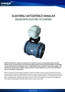 ELEKTRIK AKTUATORLU KURESEL VANA 2 YOLLU pdf
