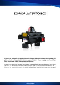 Exproof Limit Switch Box pdf
