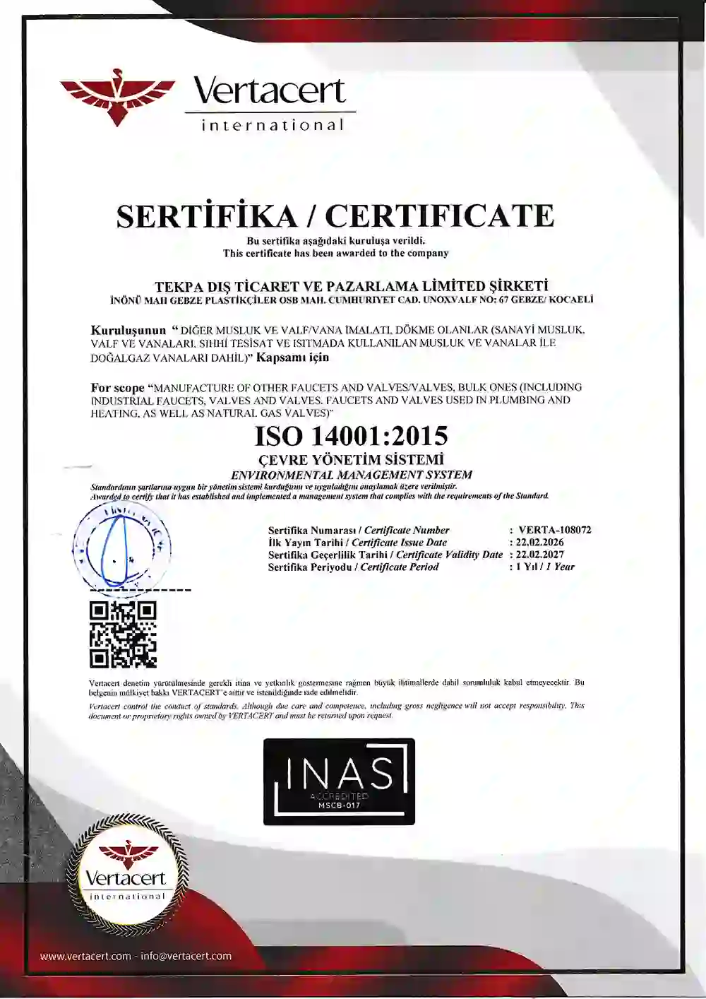 Certificate preview