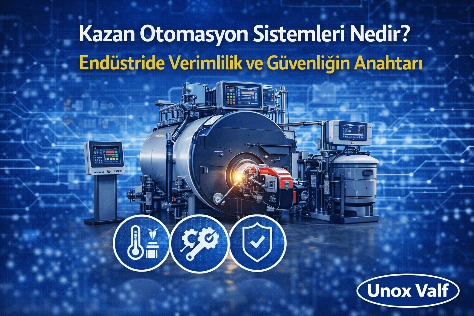 Endustriyel kazan ve otomasyon sistemleri 1