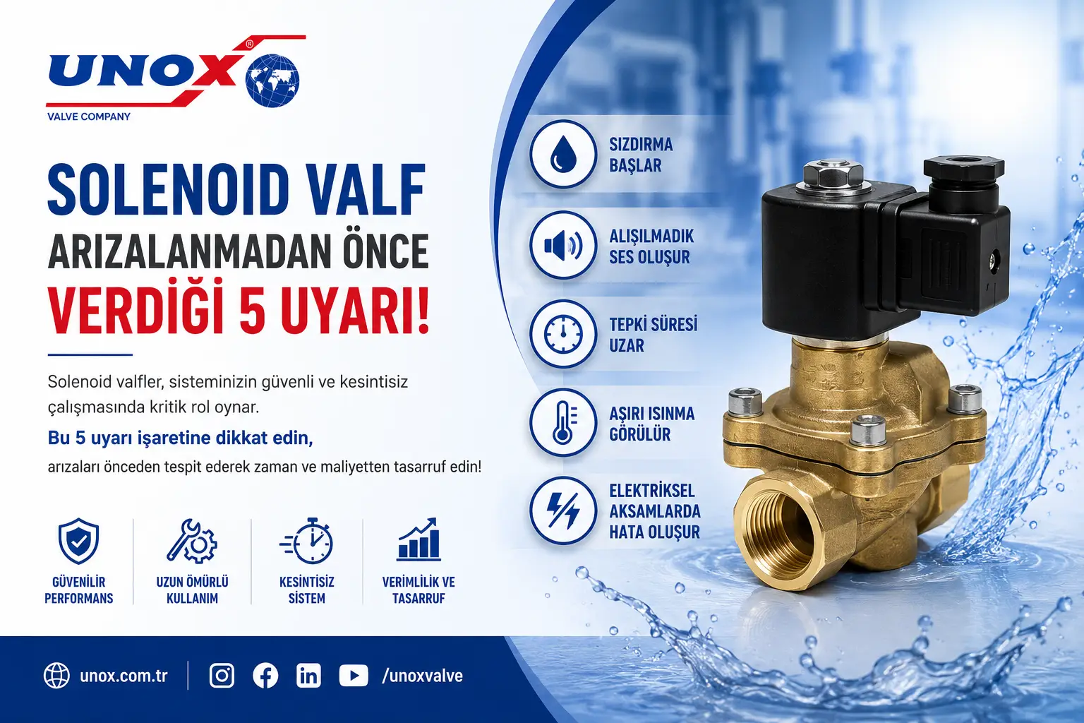 Blog 1 Solenoid Valf Arızalanmadan Önce Verdiği 5 Uyarı